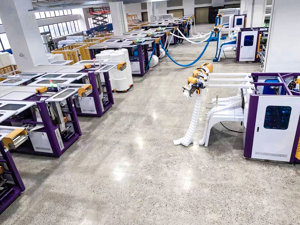 Başarılı bir anahtar teslim yatak fabrika projesinden fotoğraflar