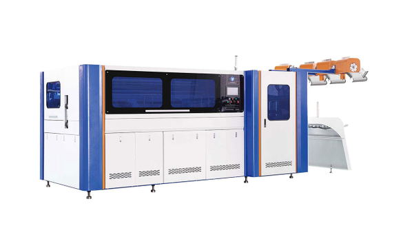 Yüksek Hızlı Otomatik 4 Besleme Kanalları Cep Yayını Montaj Makinesi 